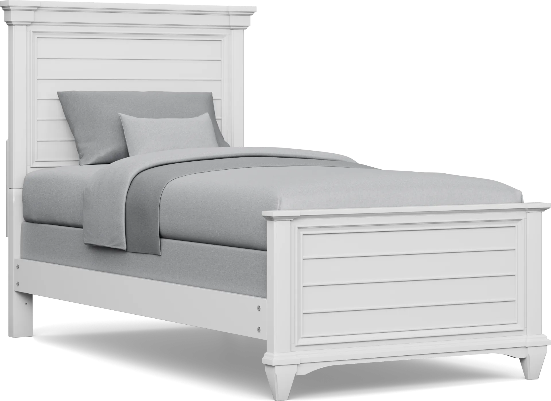 Kids Hilton Head White Twin XL Panel Bedroom - Image 2