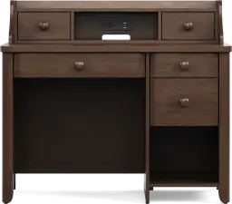 desk and hutch