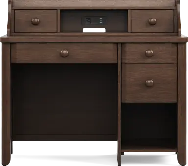 desk and hutch