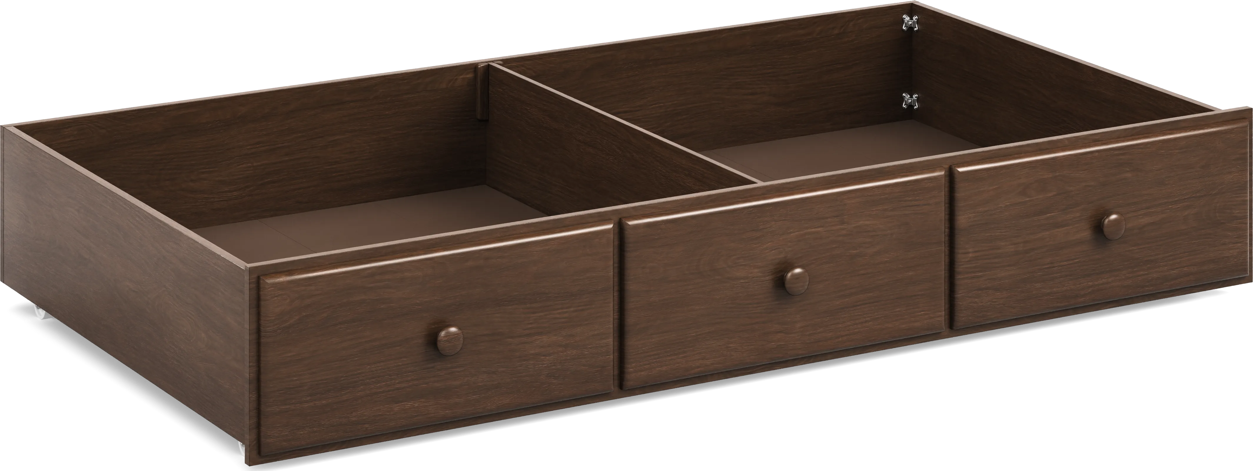 Kids South Bend Brown Cherry Twin Storage Trundle - Thumbnail - Image 1