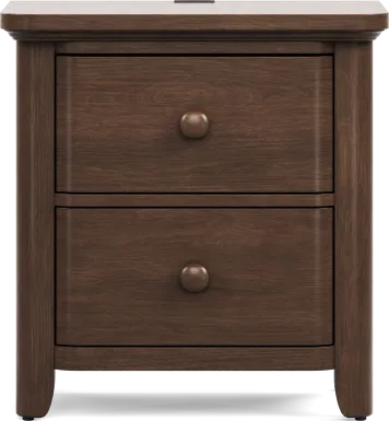 Kids South Bend Brown Cherry Nightstand