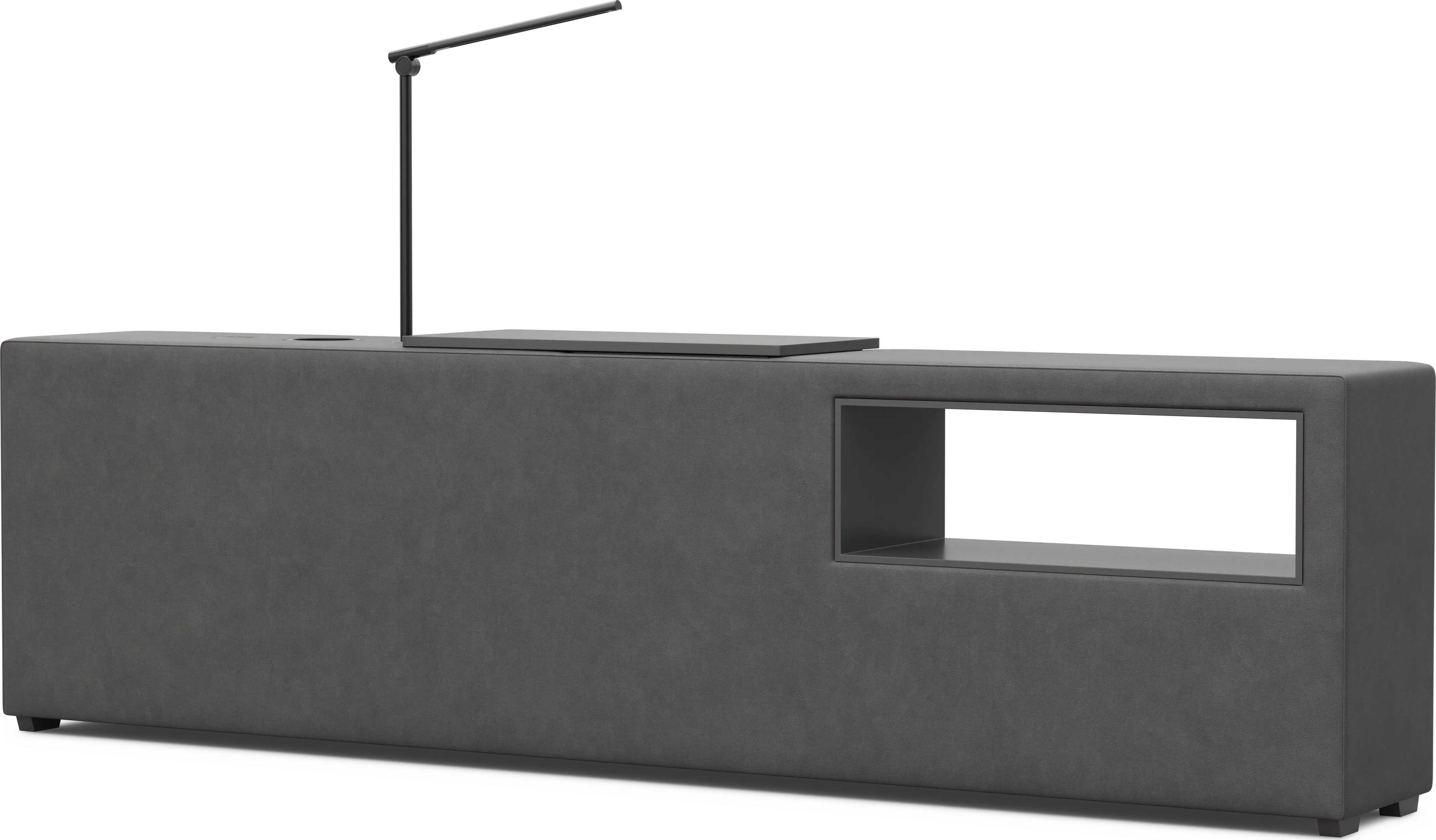 Kids Cloud9 Charcoal Bookcase - Thumbnail - Image 1