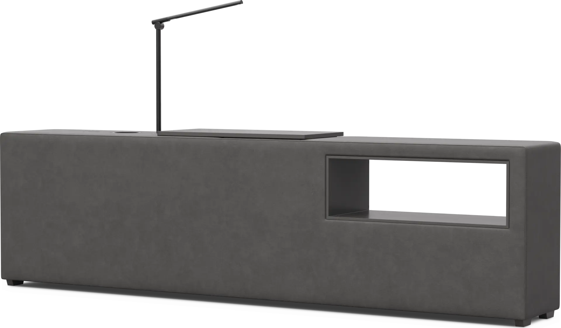 Kids Cloud9 Charcoal Bookcase