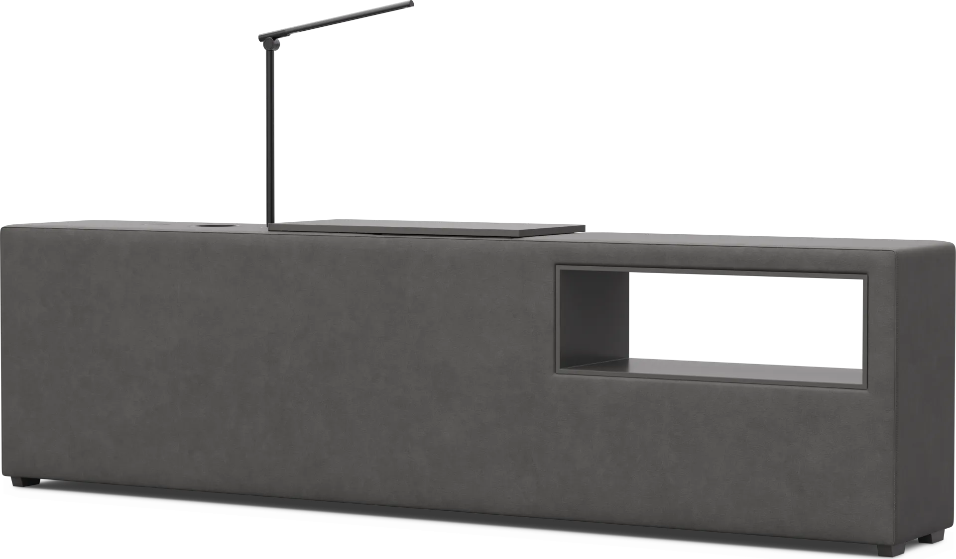 Kids Cloud9 Charcoal Bookcase - Image 1