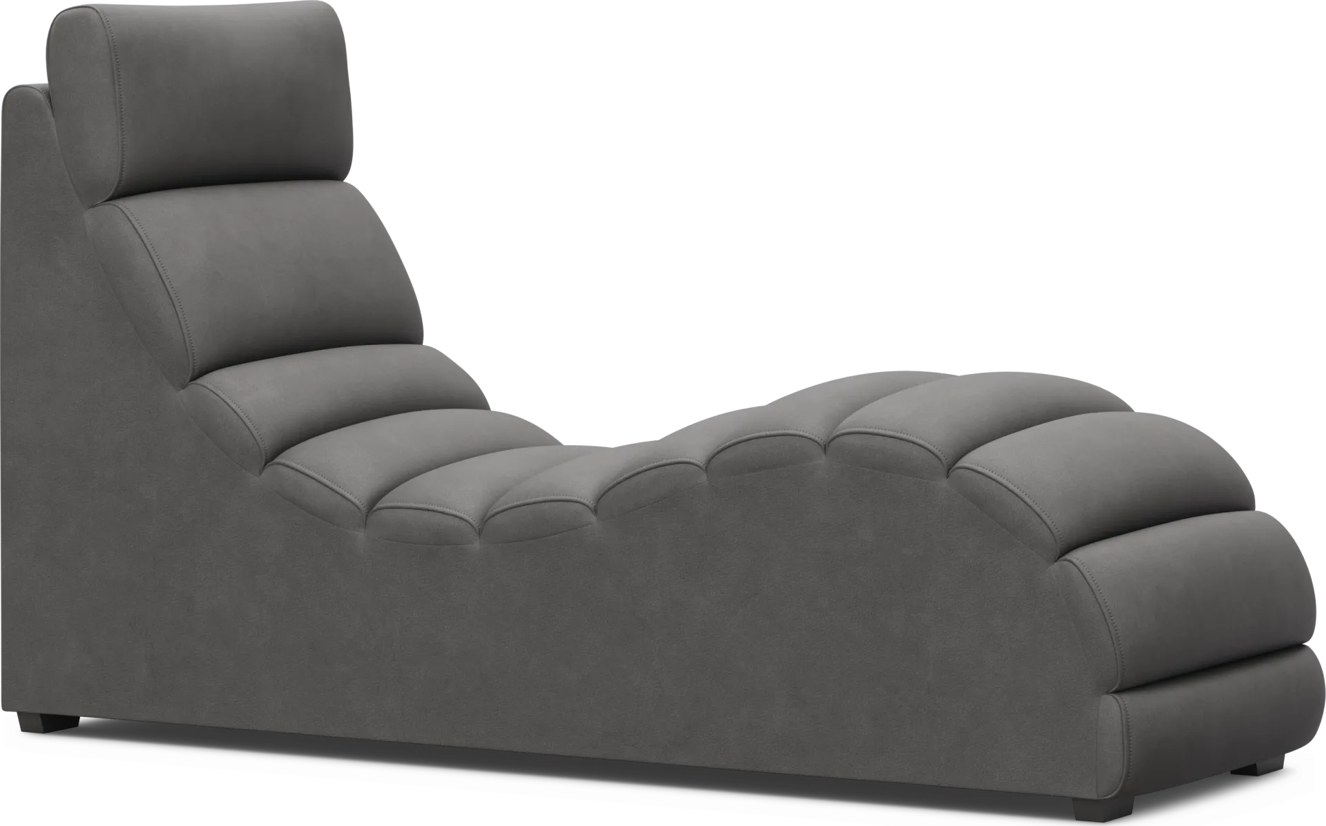 Kids Cloud9 Charcoal Lounger - Image 1