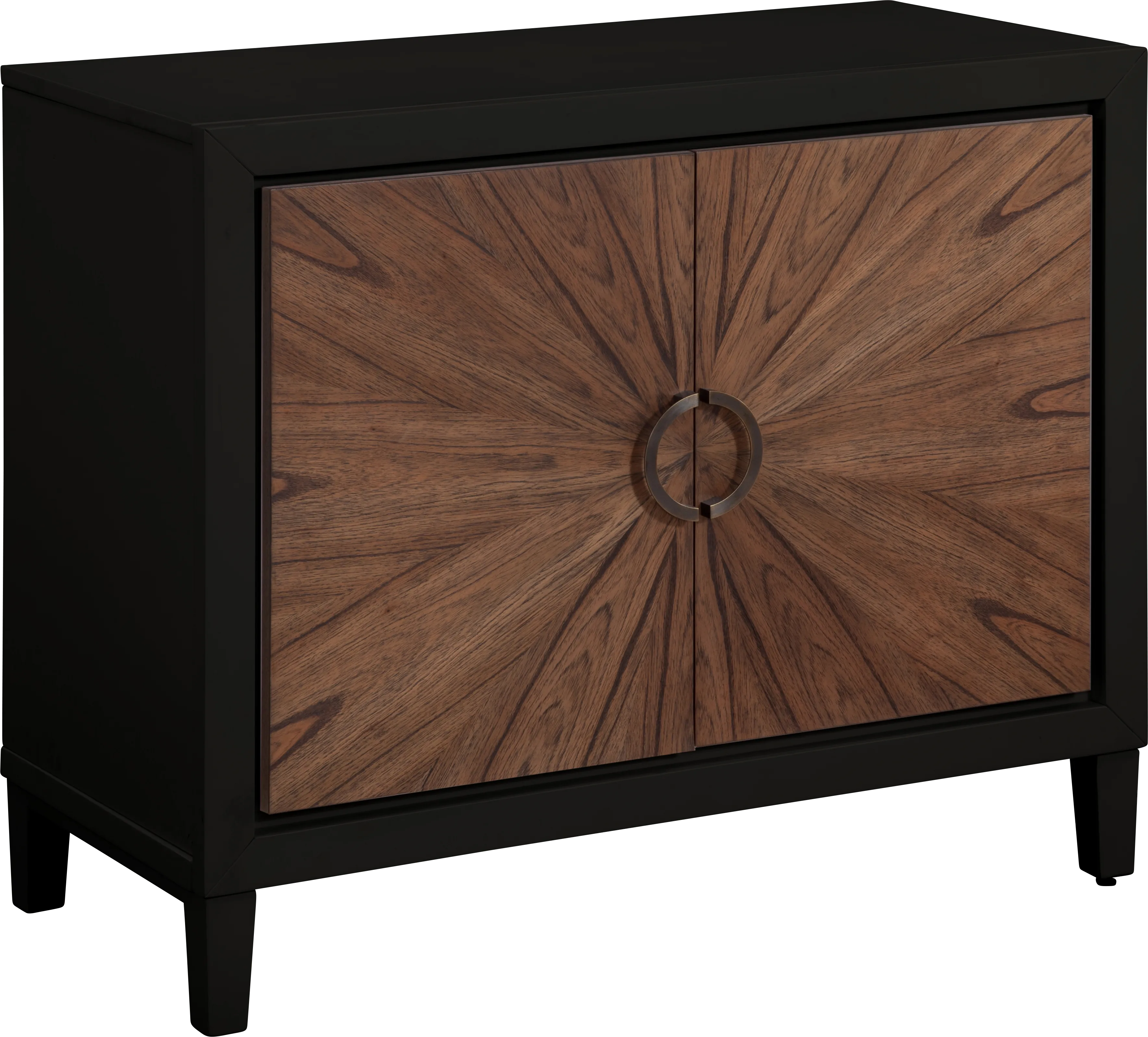 Siamak Black Accent Cabinet - Thumbnail - Image 1