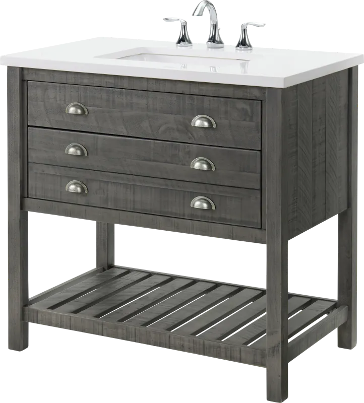 Anaar Gray Bathroom Vanity