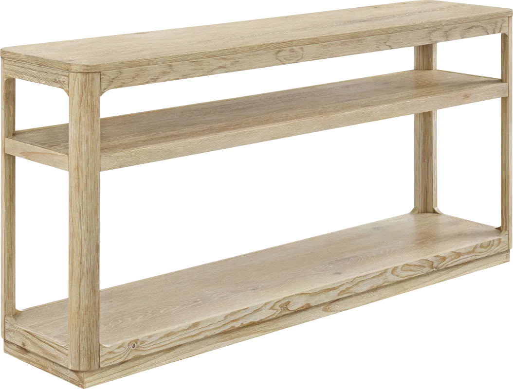 Keyhan Natural Sofa Table