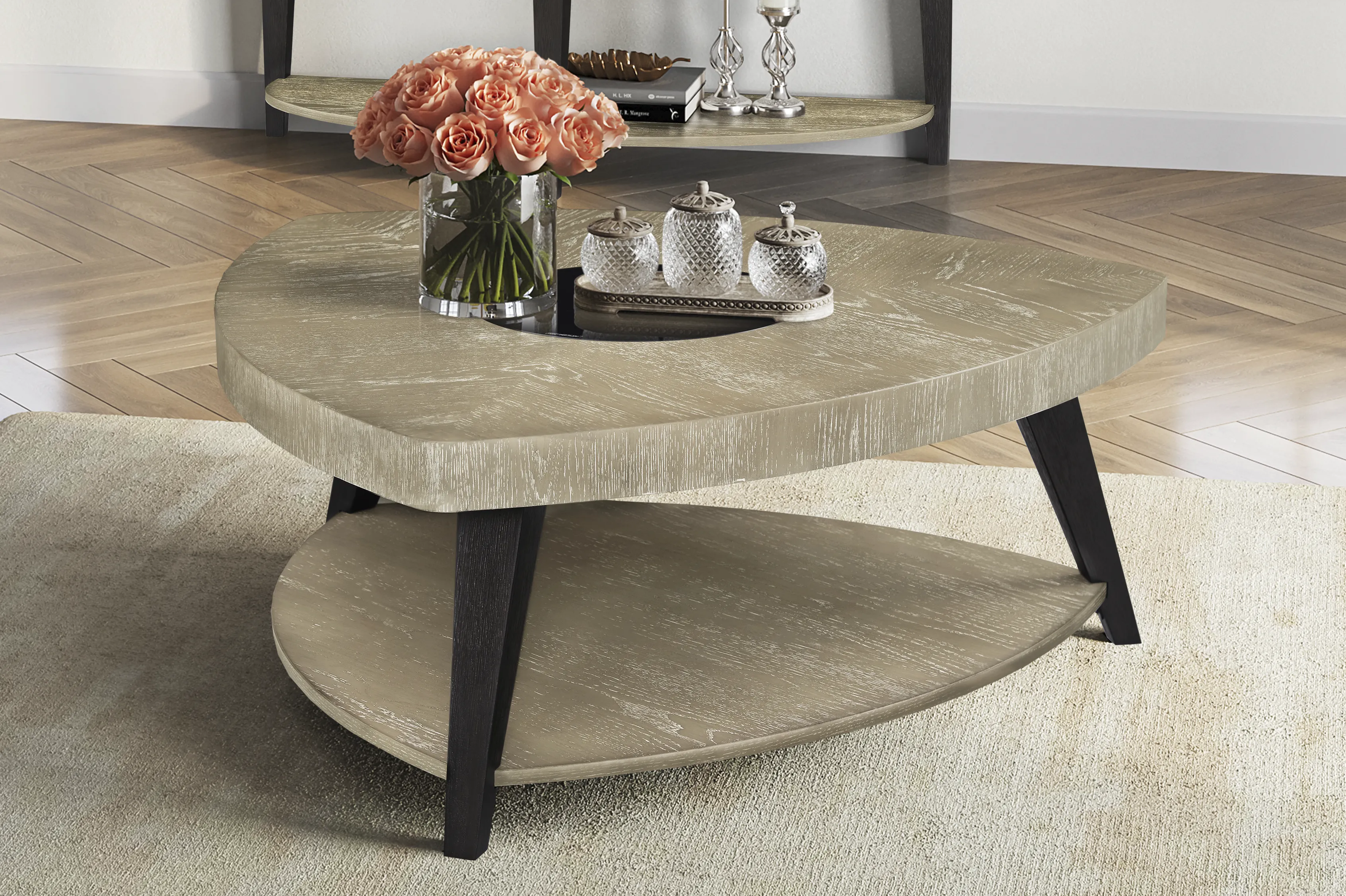 Rosalie Gray Cocktail Table - Image 8