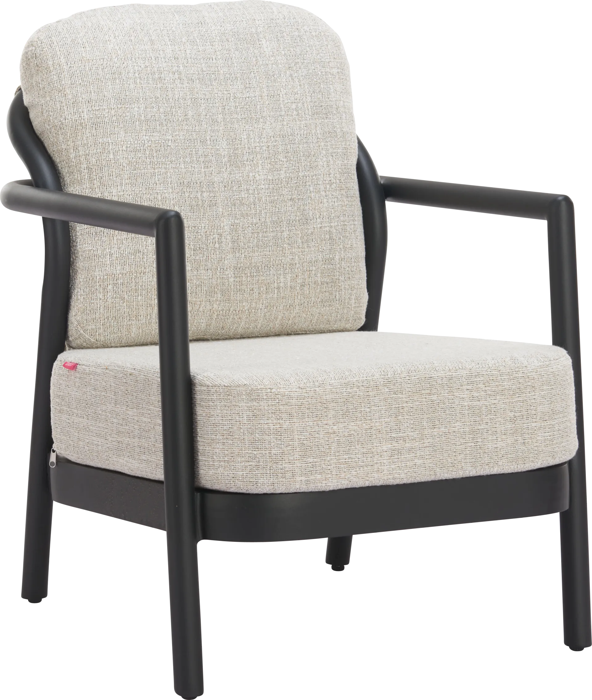 Gallia Beige Accent Chair - Image 1
