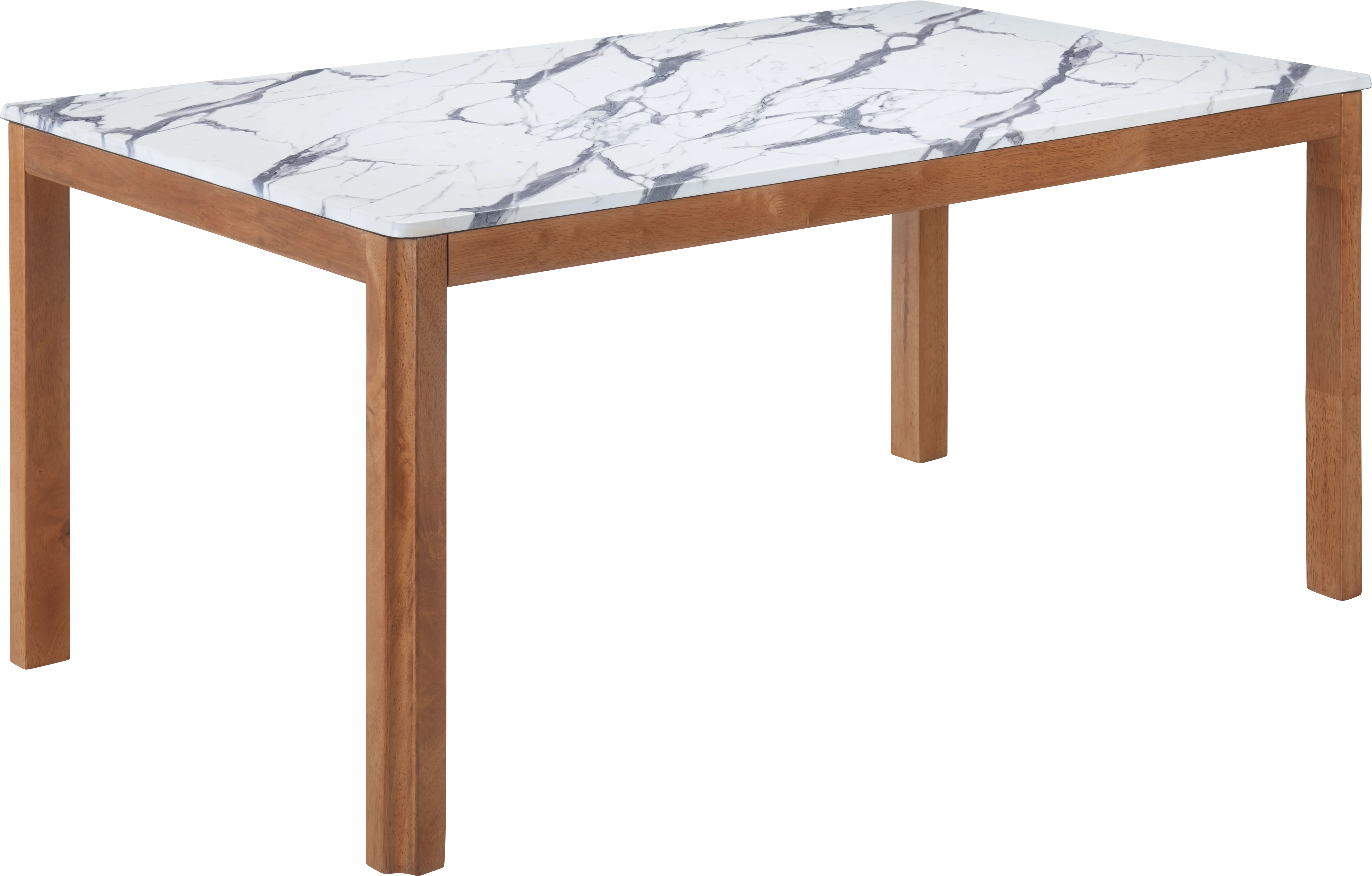 Sherin White Dining Table - Thumbnail - Image 1