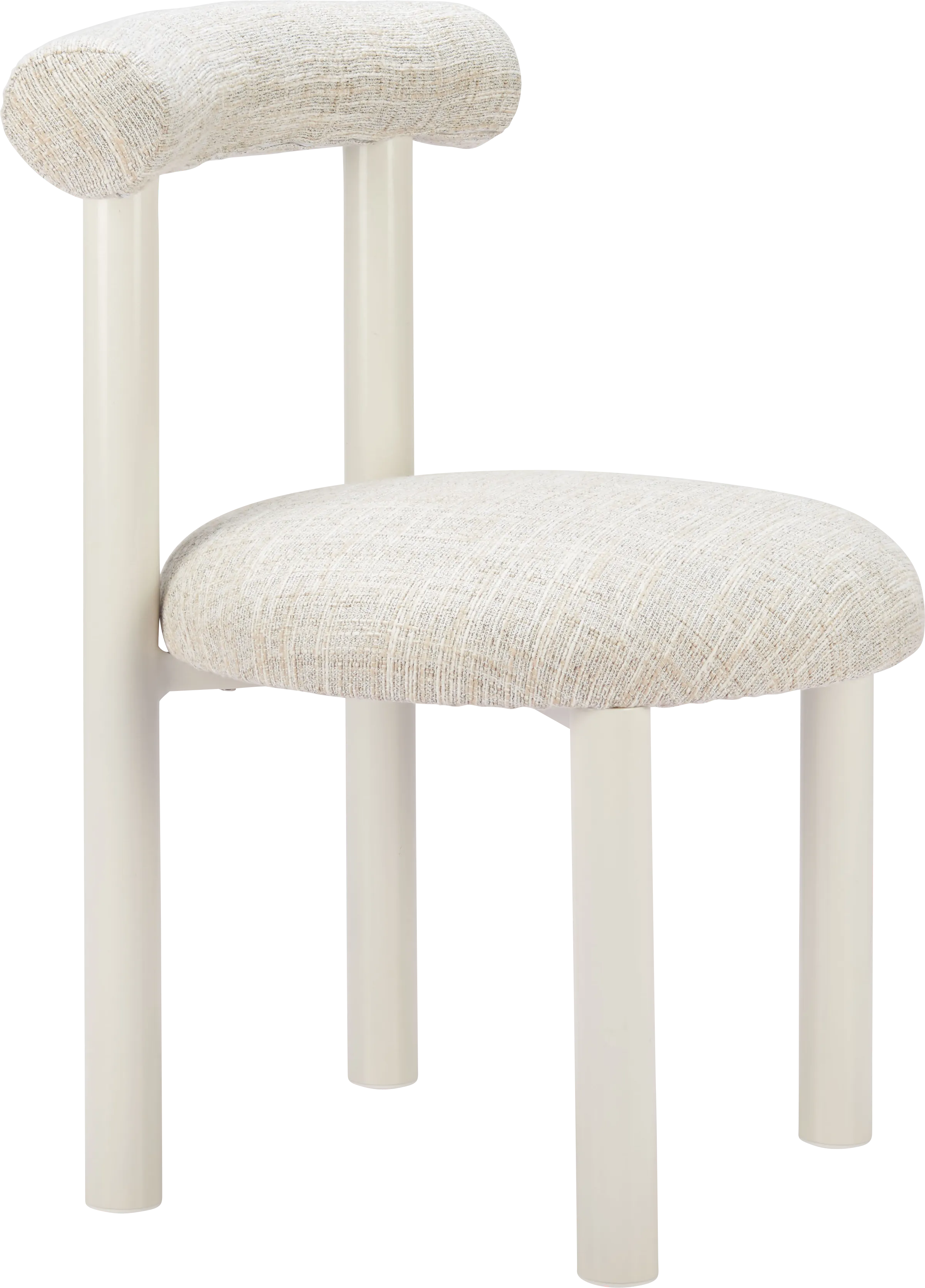Nyssa Beige Dining Chair - Thumbnail - Image 1