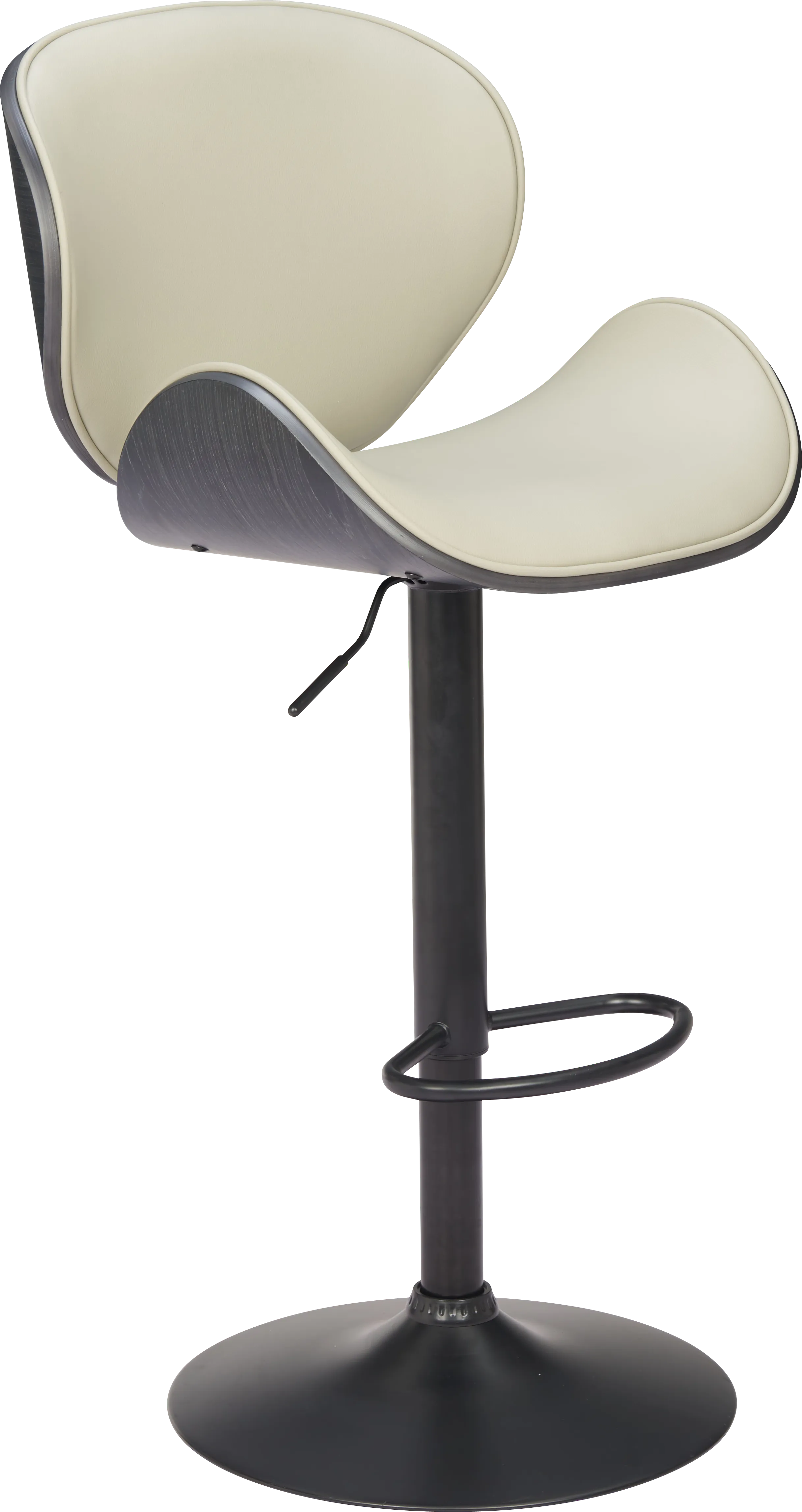 Nemesia Gray Barstool - Thumbnail - Image 1