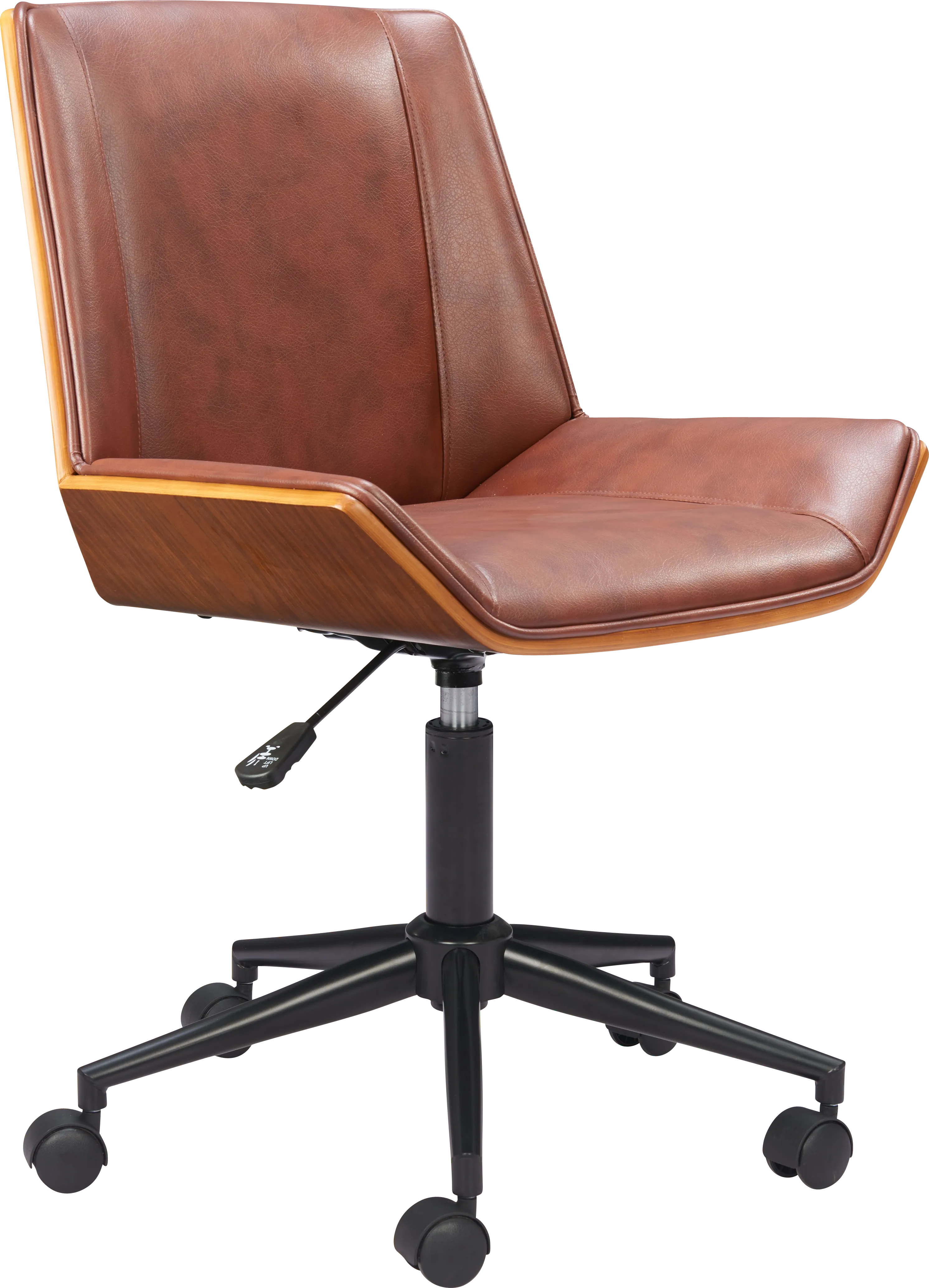 Avellana Brown Office Chair - Thumbnail - Image 1