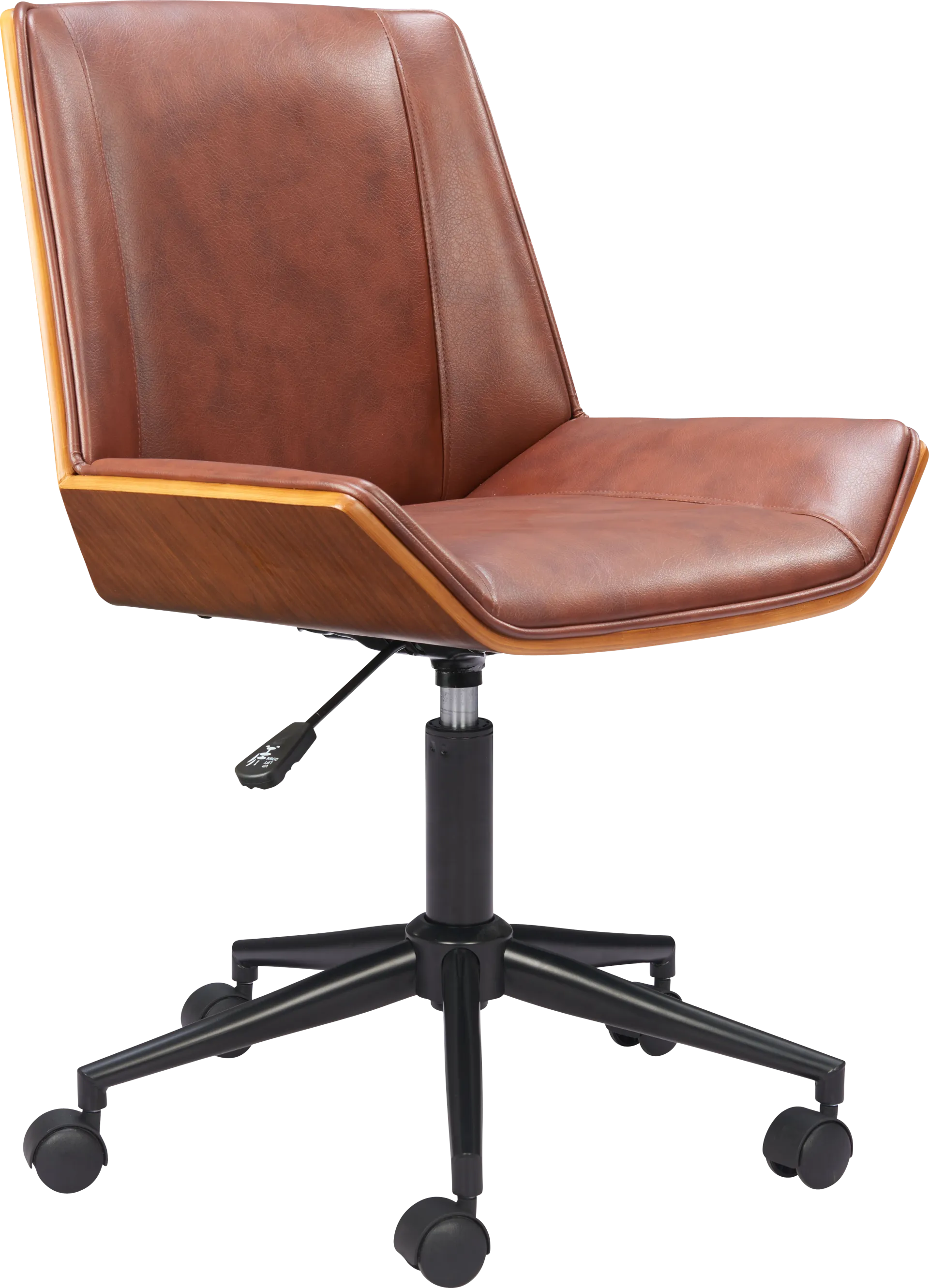 Avellana Brown Office Chair - Image 1