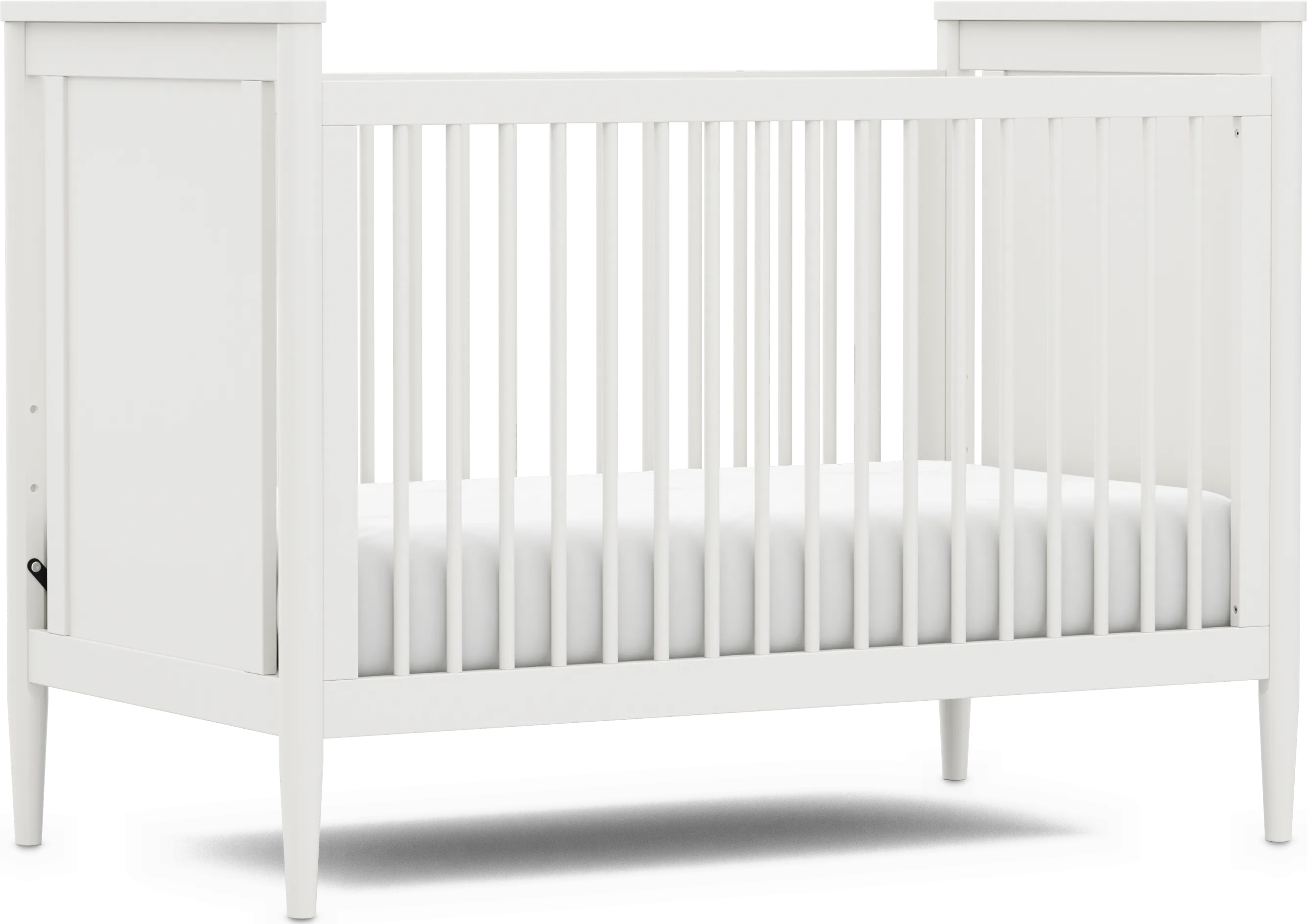 Kids Modern Colors White 3-in-1 Convertible Crib - Thumbnail - Image 1