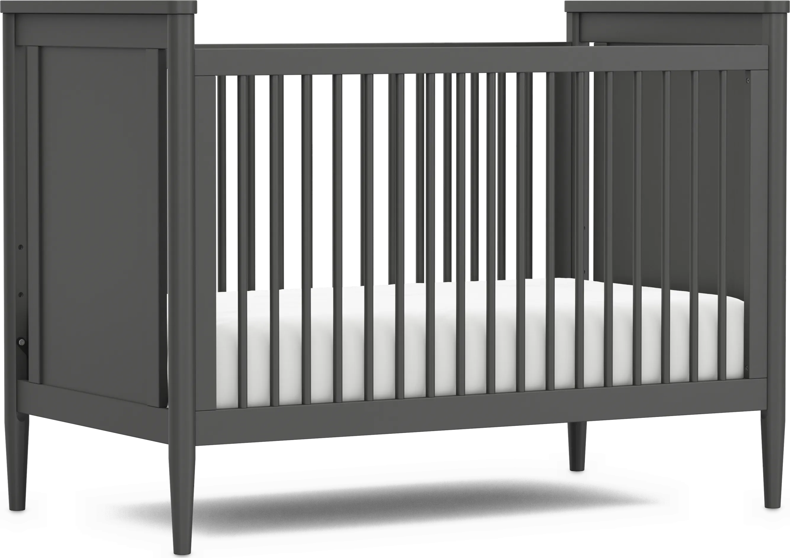 Kids Modern Colors Iron Ore 3-in-1 Convertible Crib - Thumbnail - Image 1