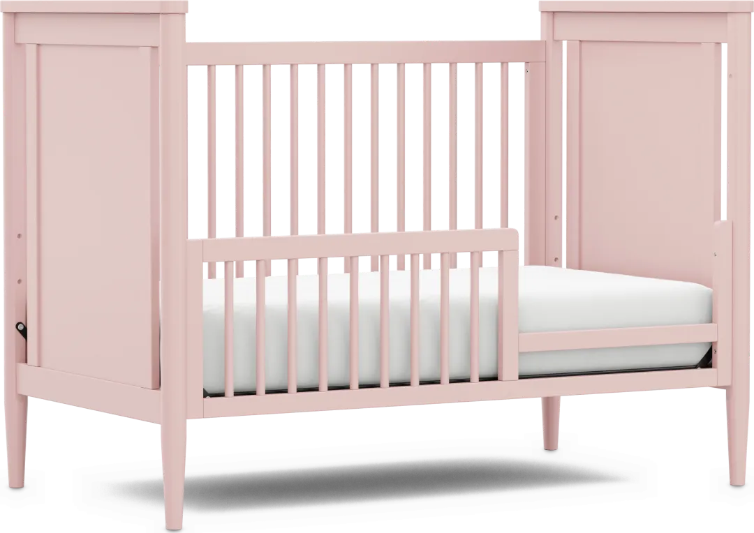 Modern Colors Pink Toddler Rail