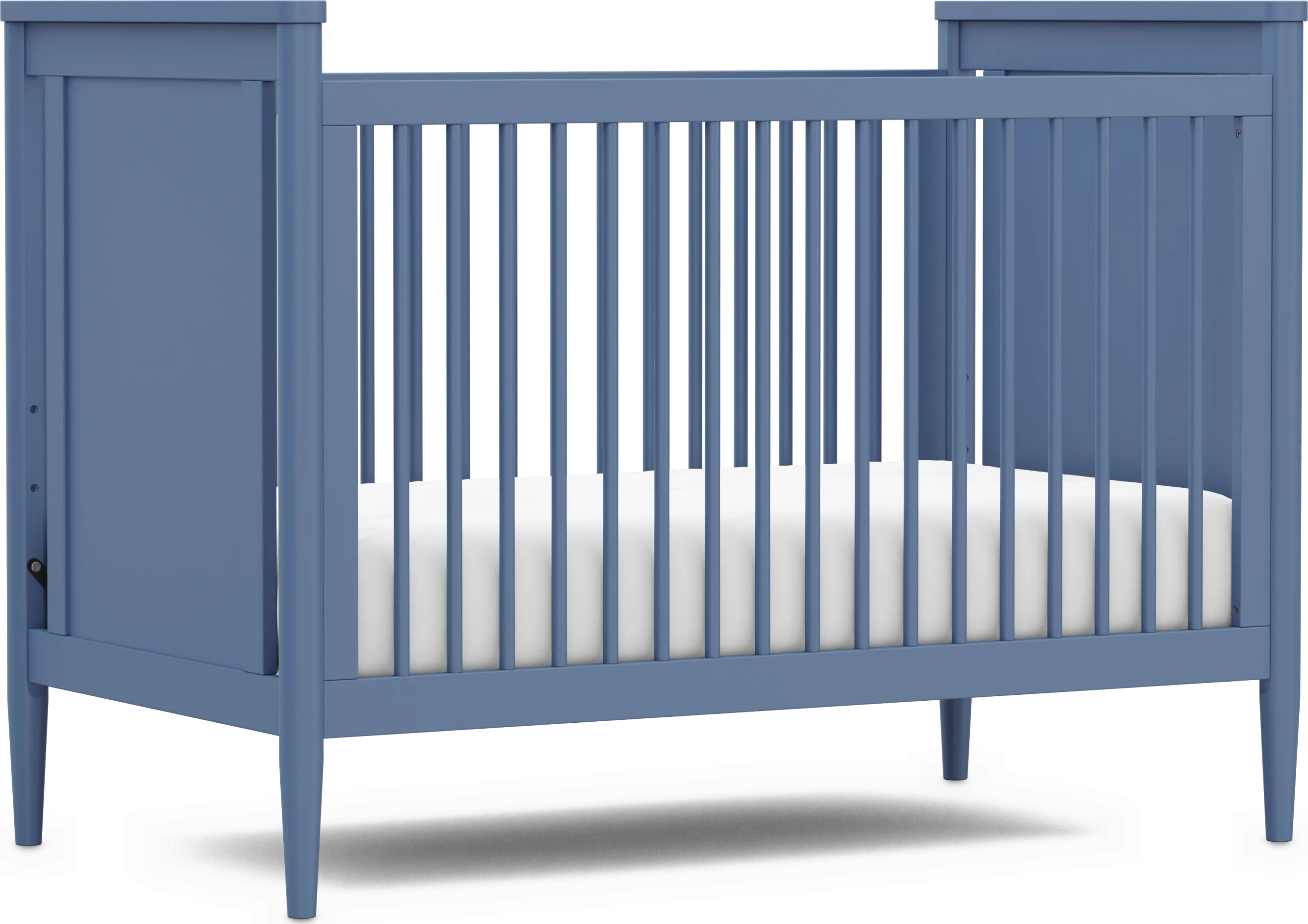 Kids Modern Colors Slate Blue 3-in-1 Convertible Crib - Thumbnail - Image 1