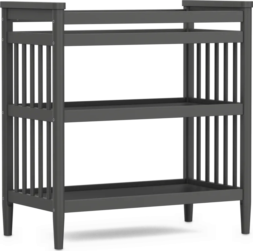 Kids Modern Colors Iron Ore Changing Table