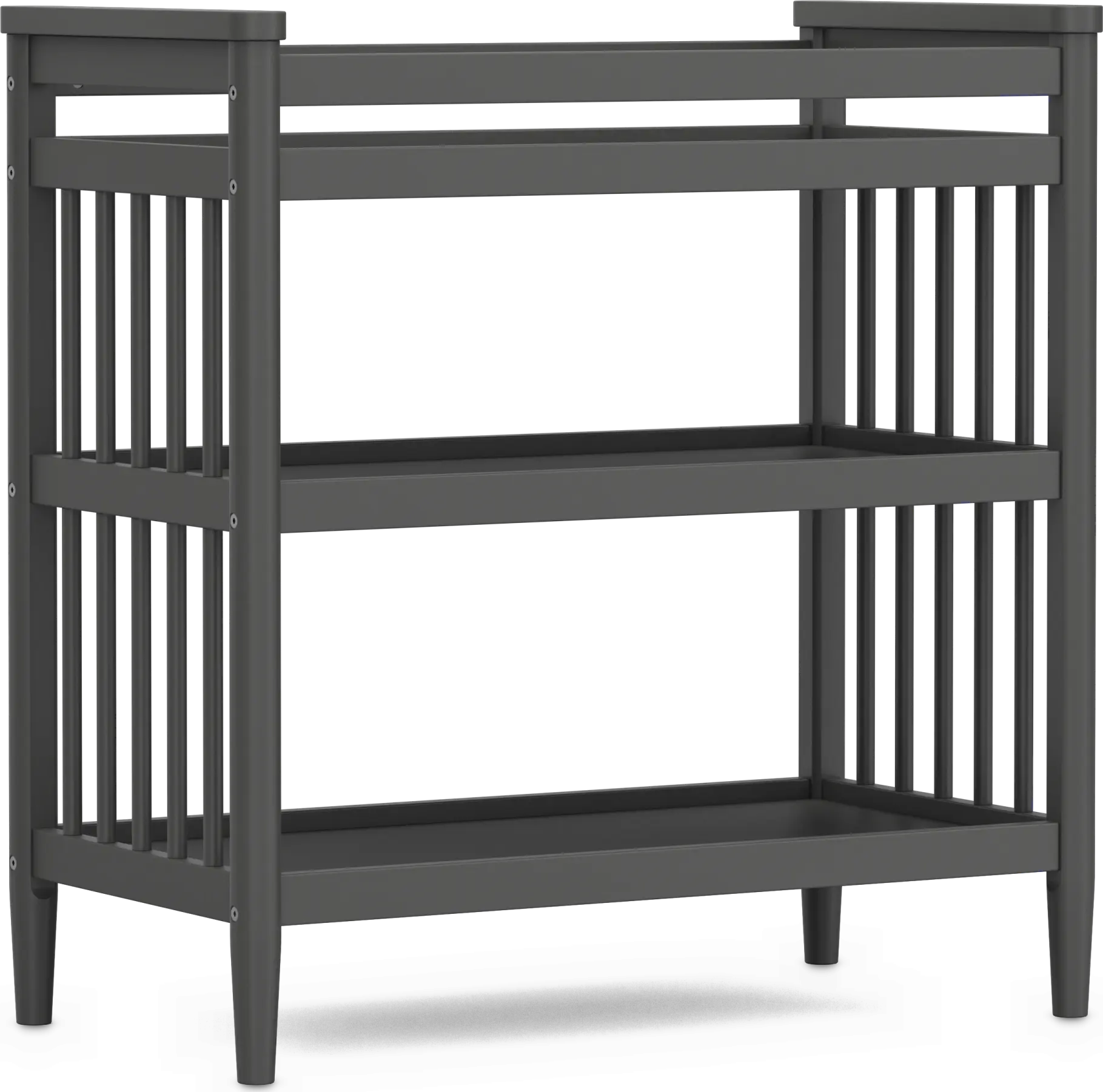 Kids Modern Colors Iron Ore Changing Table