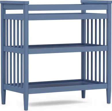 Kids Modern Colors Slate Blue Changing Table