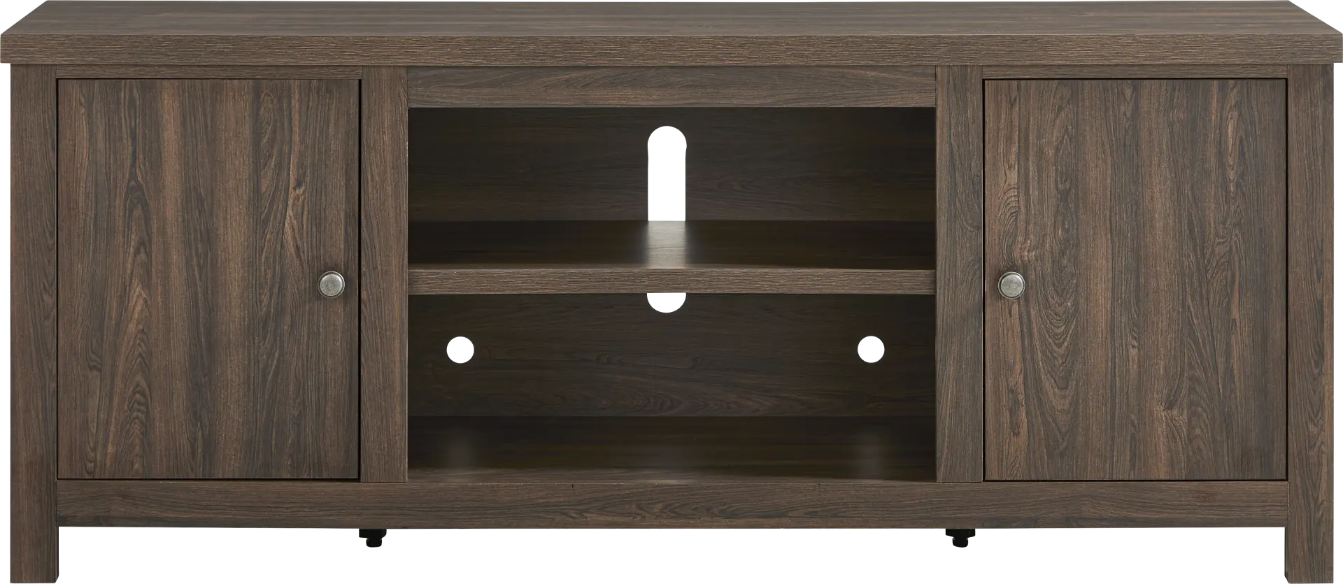High Mountain Oak Finish 66 in. Console