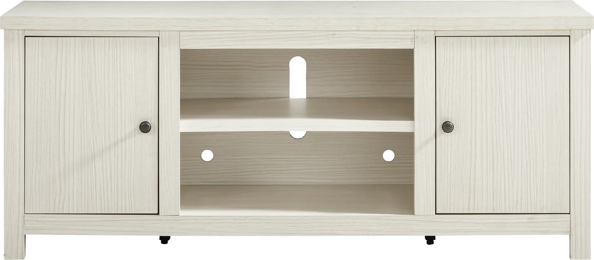 High Mountain White 66 in. Console - Image 1