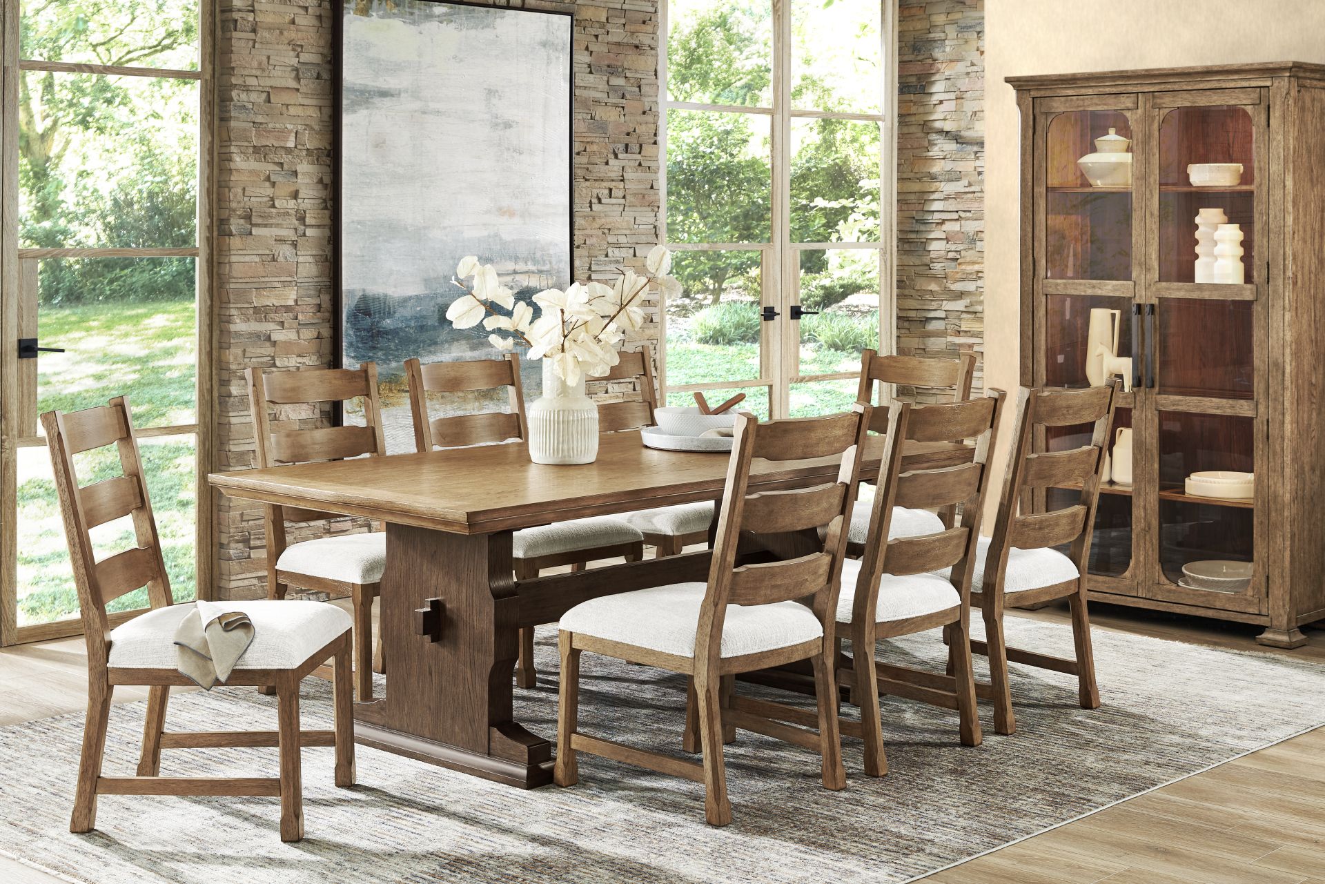 Telluride Brown 5 Pc Dining Room - Image 1