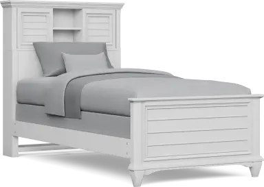3 pc twin xl bookcase bed