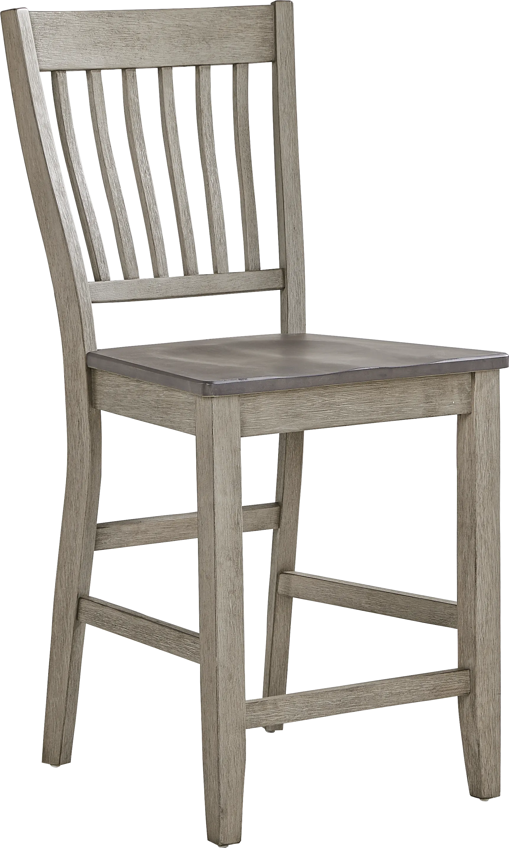 North Fork Gray 5 Pc Counter Height Drop Leaf Dining Room - Thumbnail - Image 6