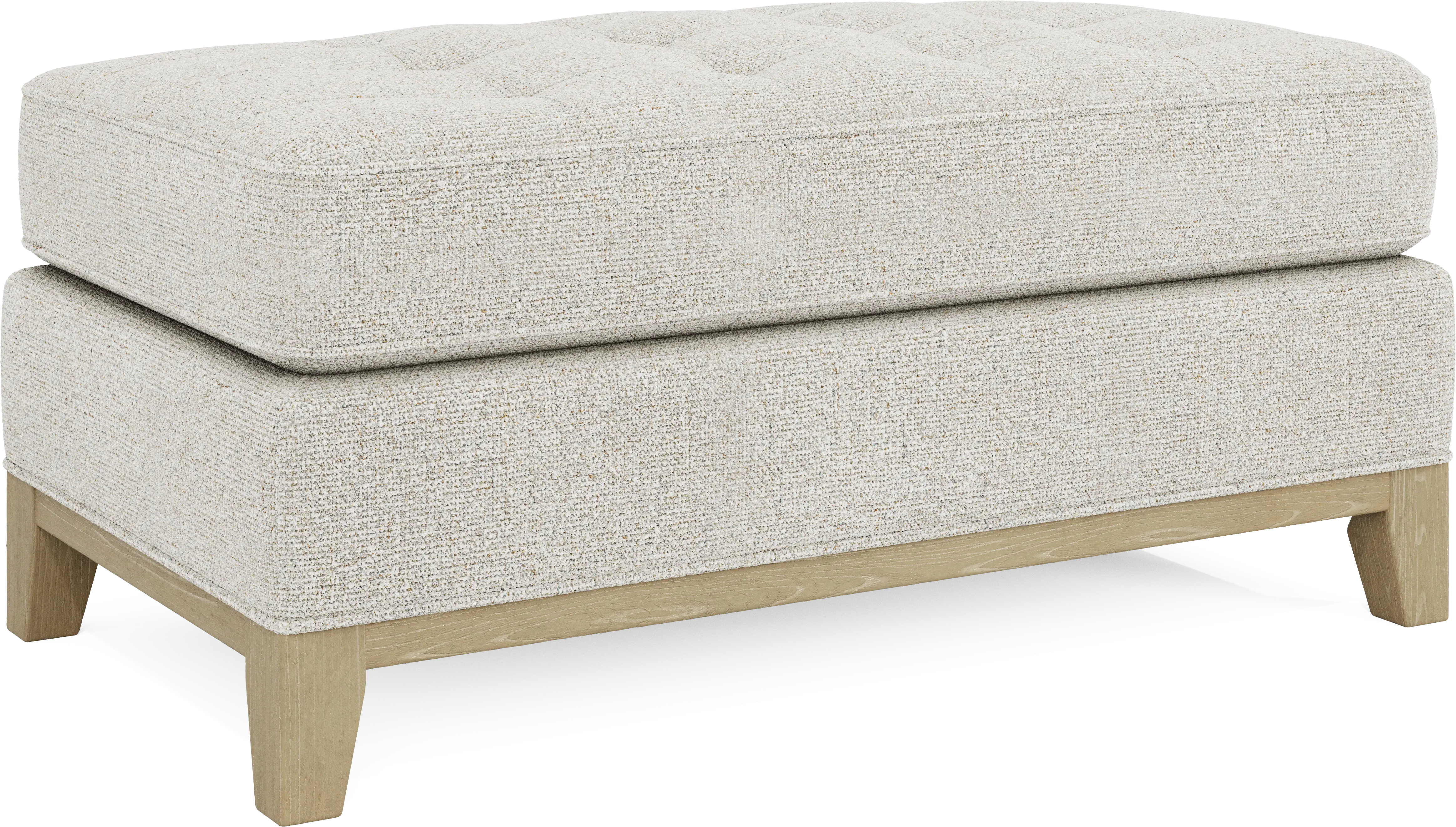 Fairmont Oyster Ottoman - Thumbnail - Image 1