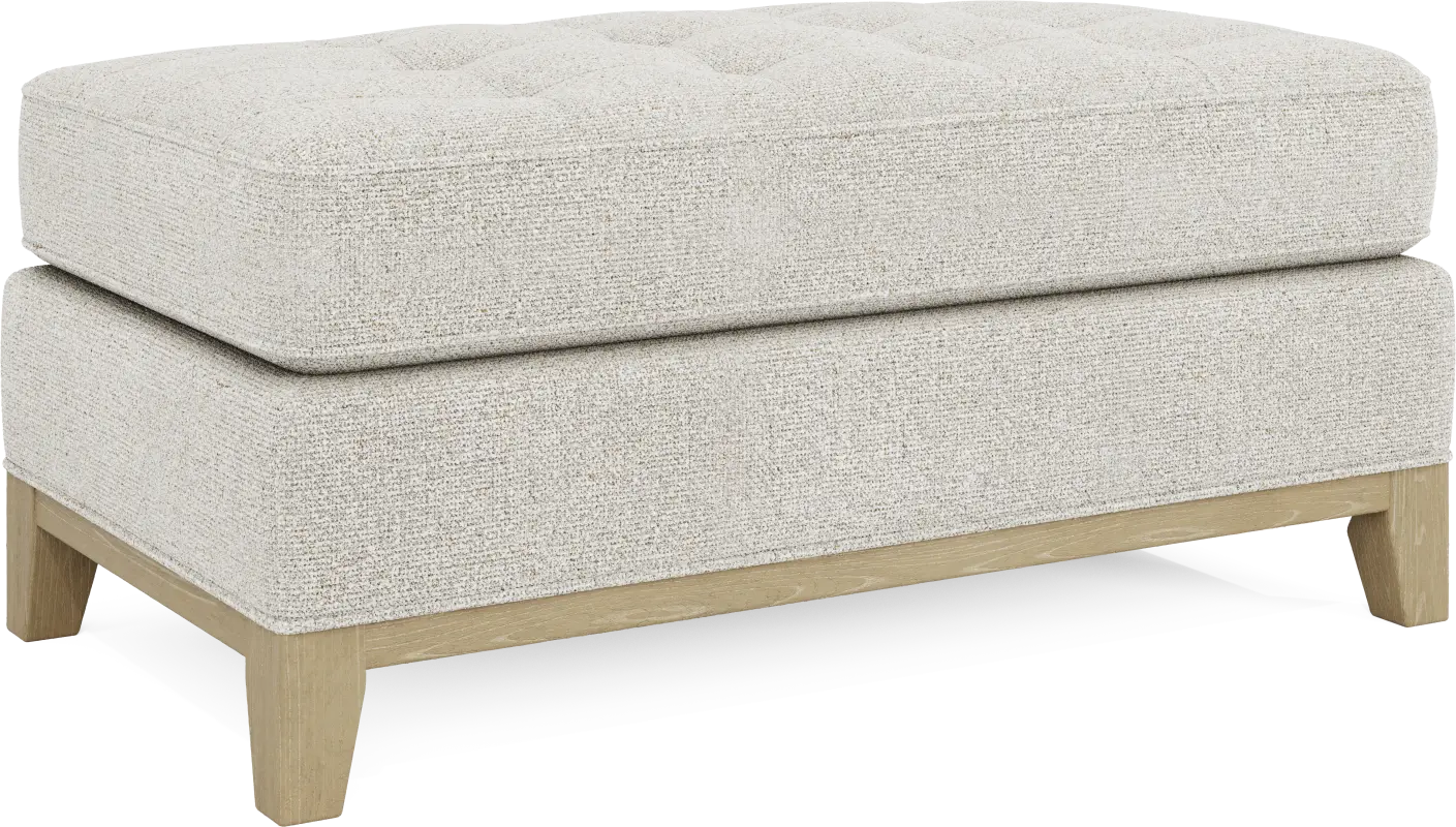 Fairmont Oyster Ottoman