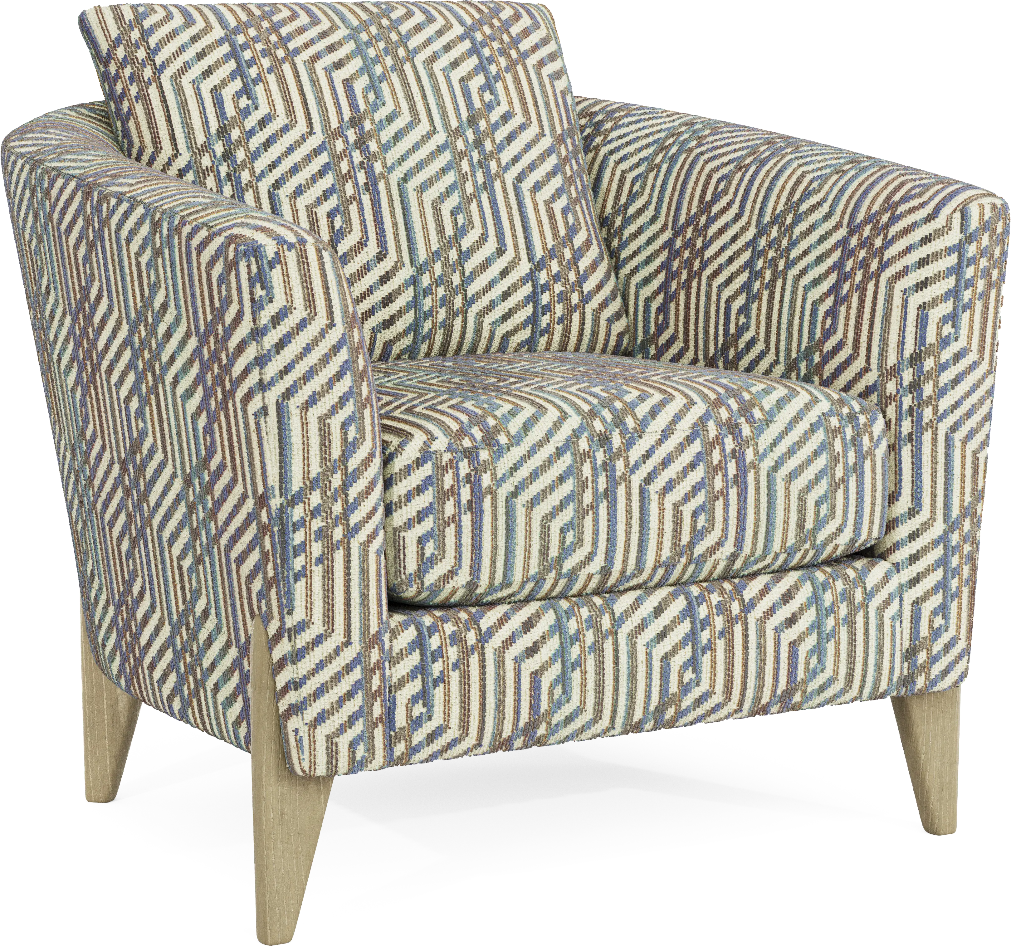 Fairmont Blue Accent Chair - Thumbnail - Image 1