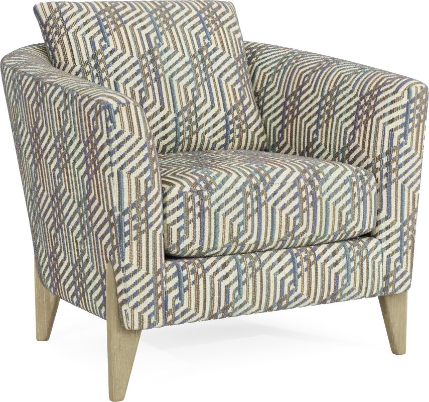 Fairmont Blue Accent Chair