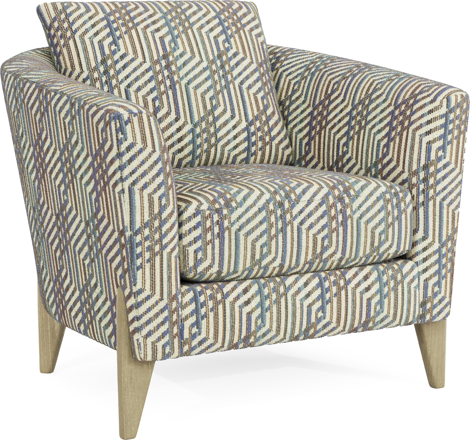 Fairmont Blue Accent Chair