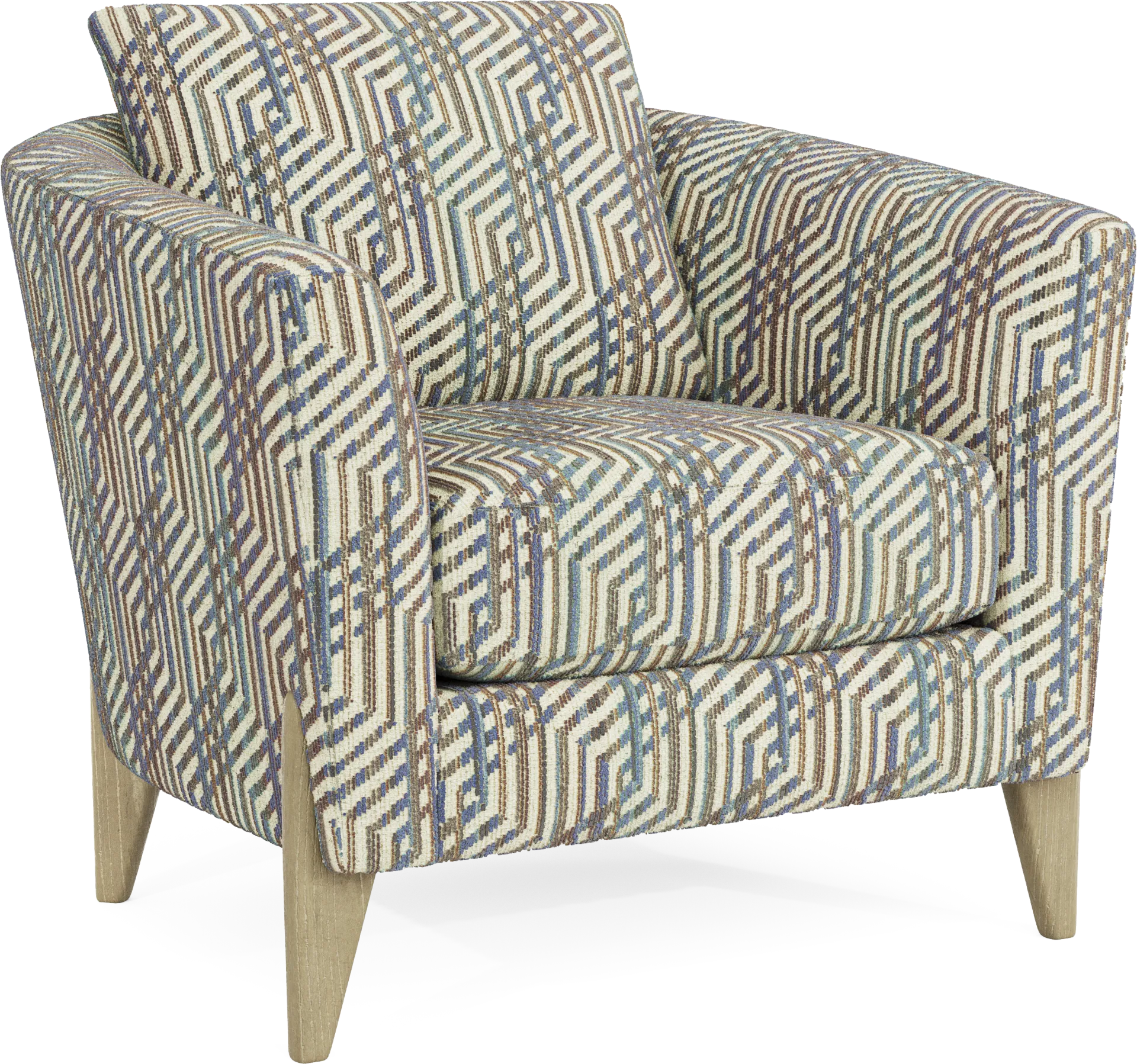 Fairmont Blue Accent Chair - Image 1