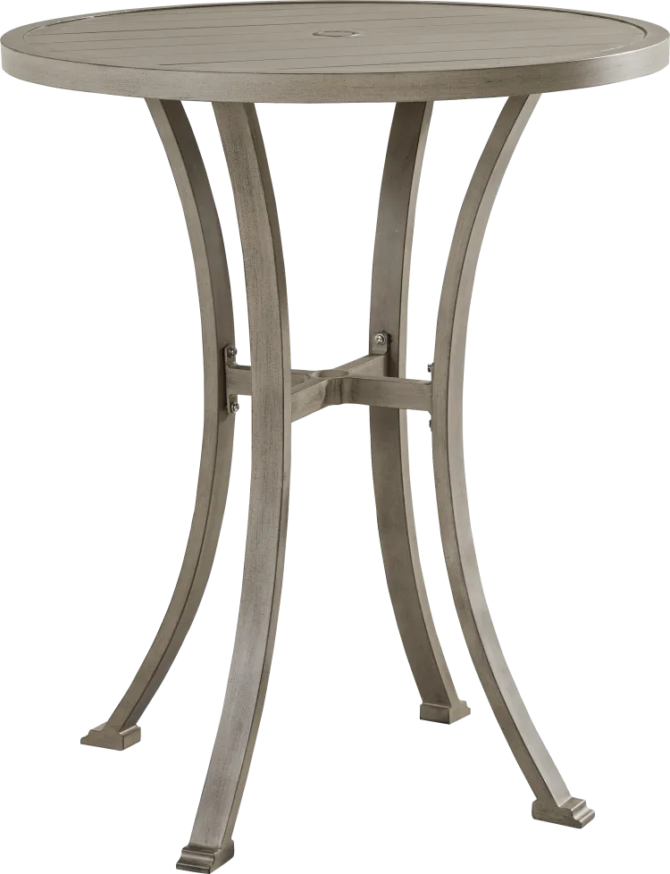 36 in. round outdoor bar table