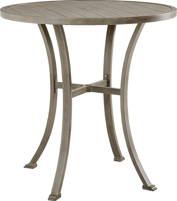 42 in. round outdoor bar table
