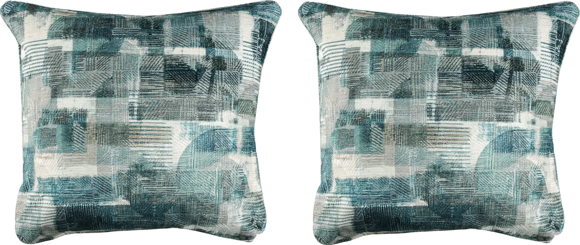 Essex Lane Blue Toss Pillow Pair