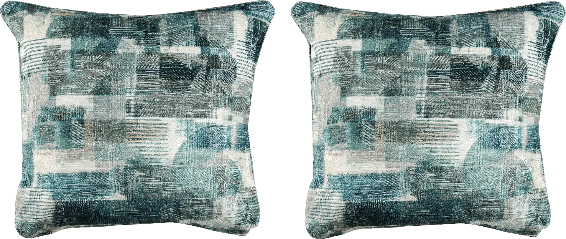 Essex Lane Blue Toss Pillow Pair