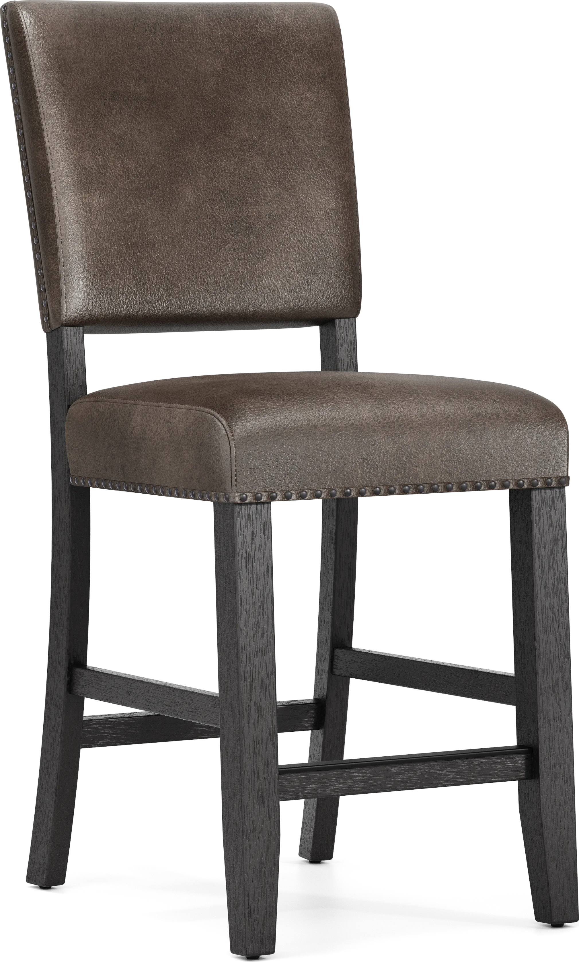 Creston Point Black 5 Pc Counter Height Dining Room with Counter Height Stools - Thumbnail - Image 4