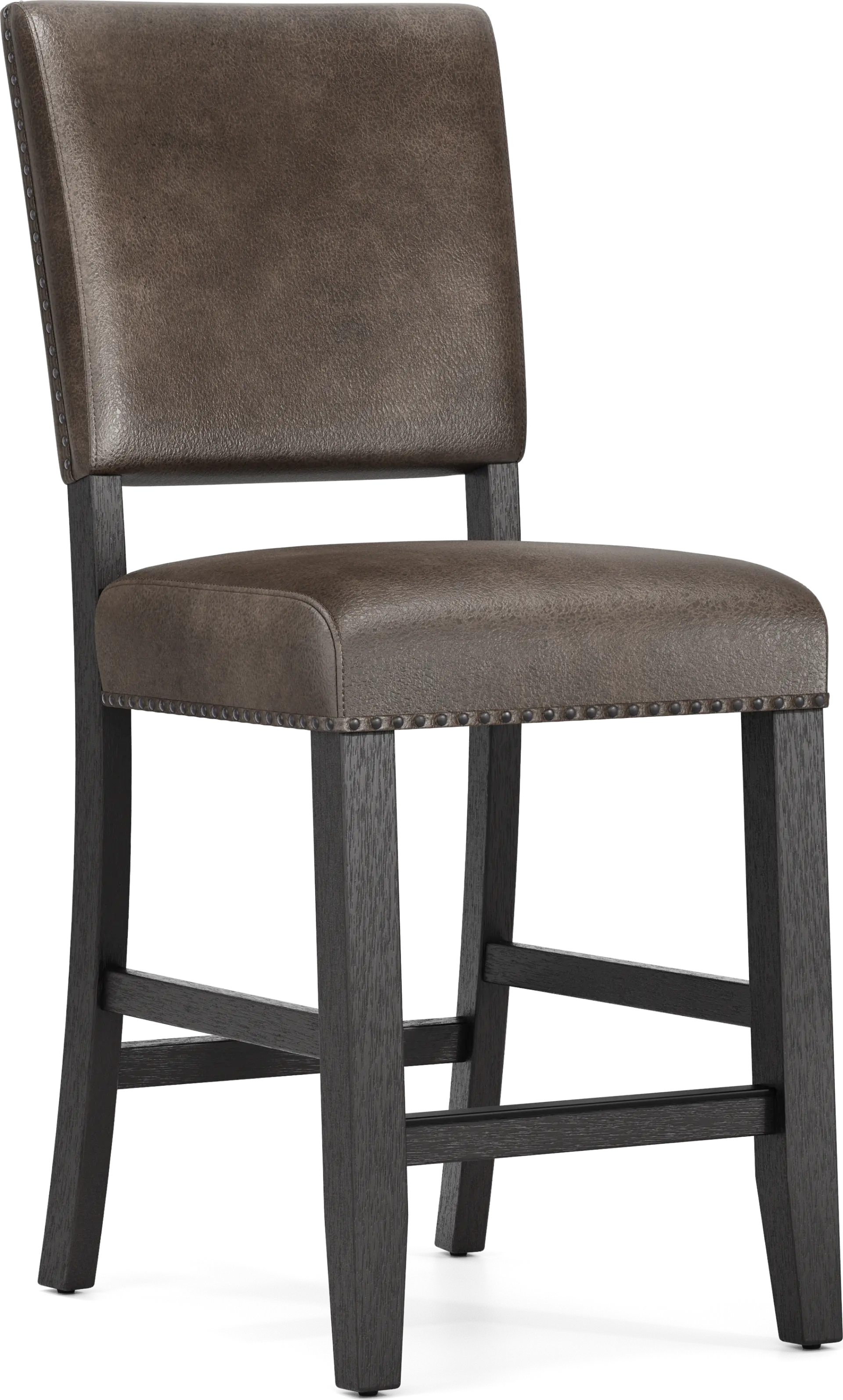 Creston Point Black Counter Height Stool