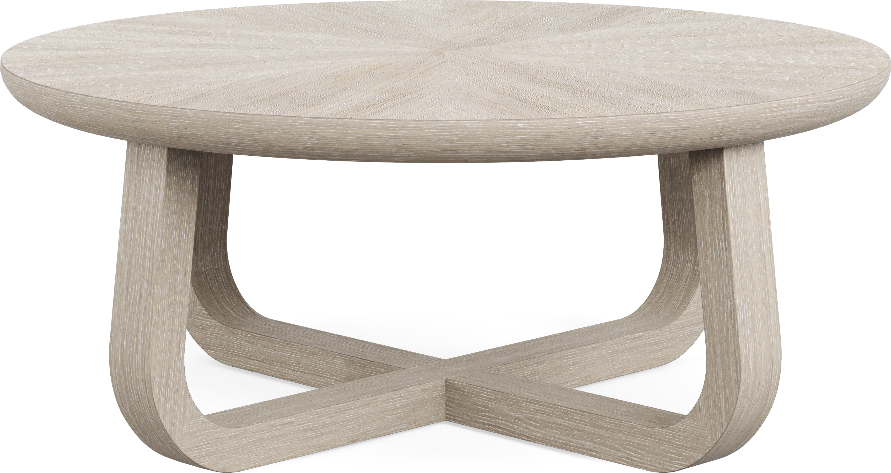 Canyon Light Gray Round Cocktail Table - Thumbnail - Image 1