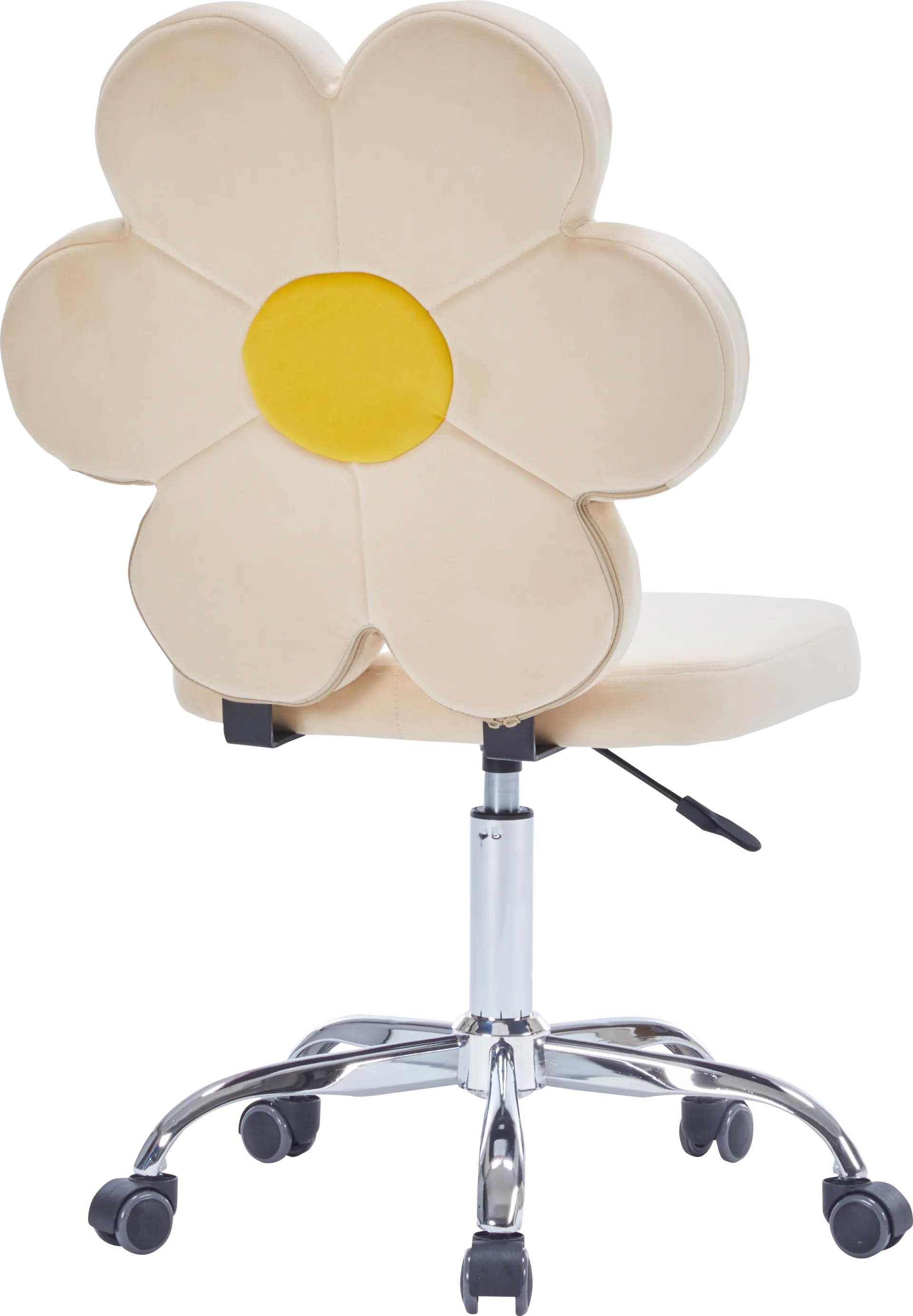 Kids Daisy Cream Vanity Chair - Image 1