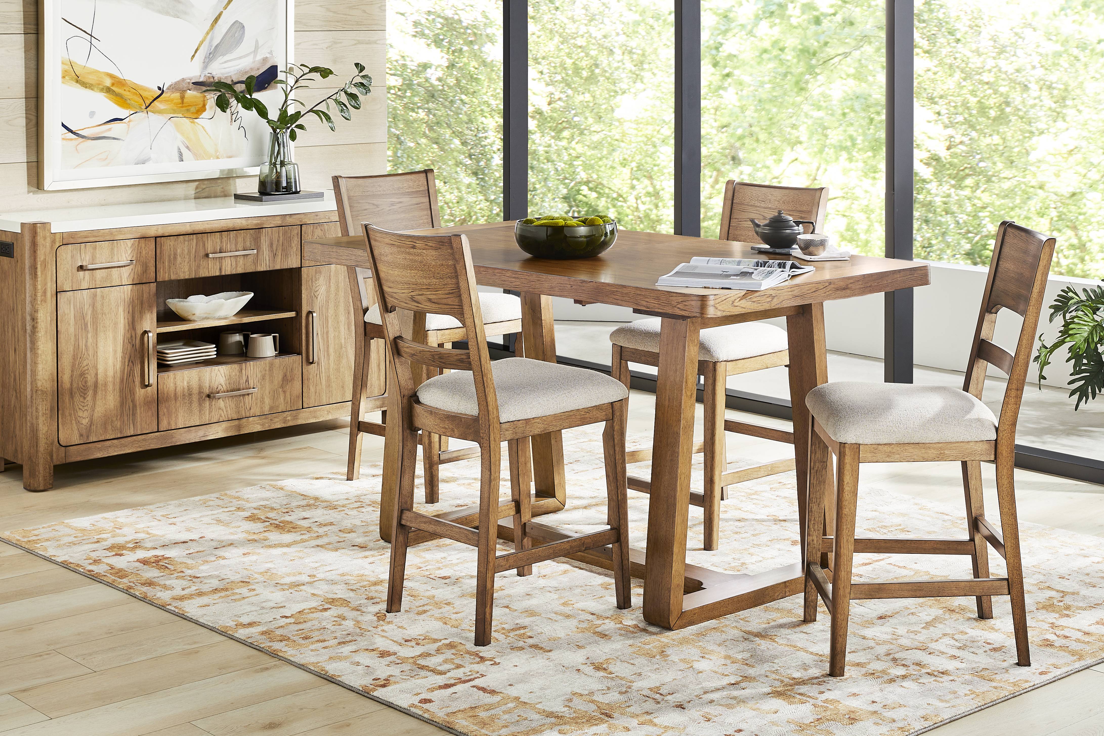 Holden Brown Counter Height Dining Table - Thumbnail - Image 2