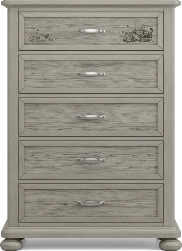 Disney Baby Woodland Adventures with Winnie the Pooh Classic Gray Chest