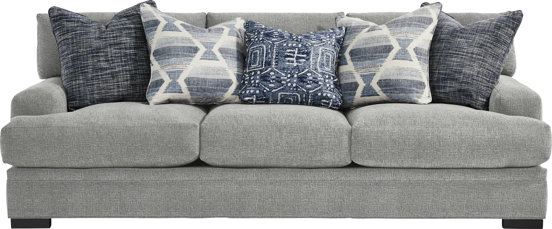Bedford Park Gray Sofa - Image 1