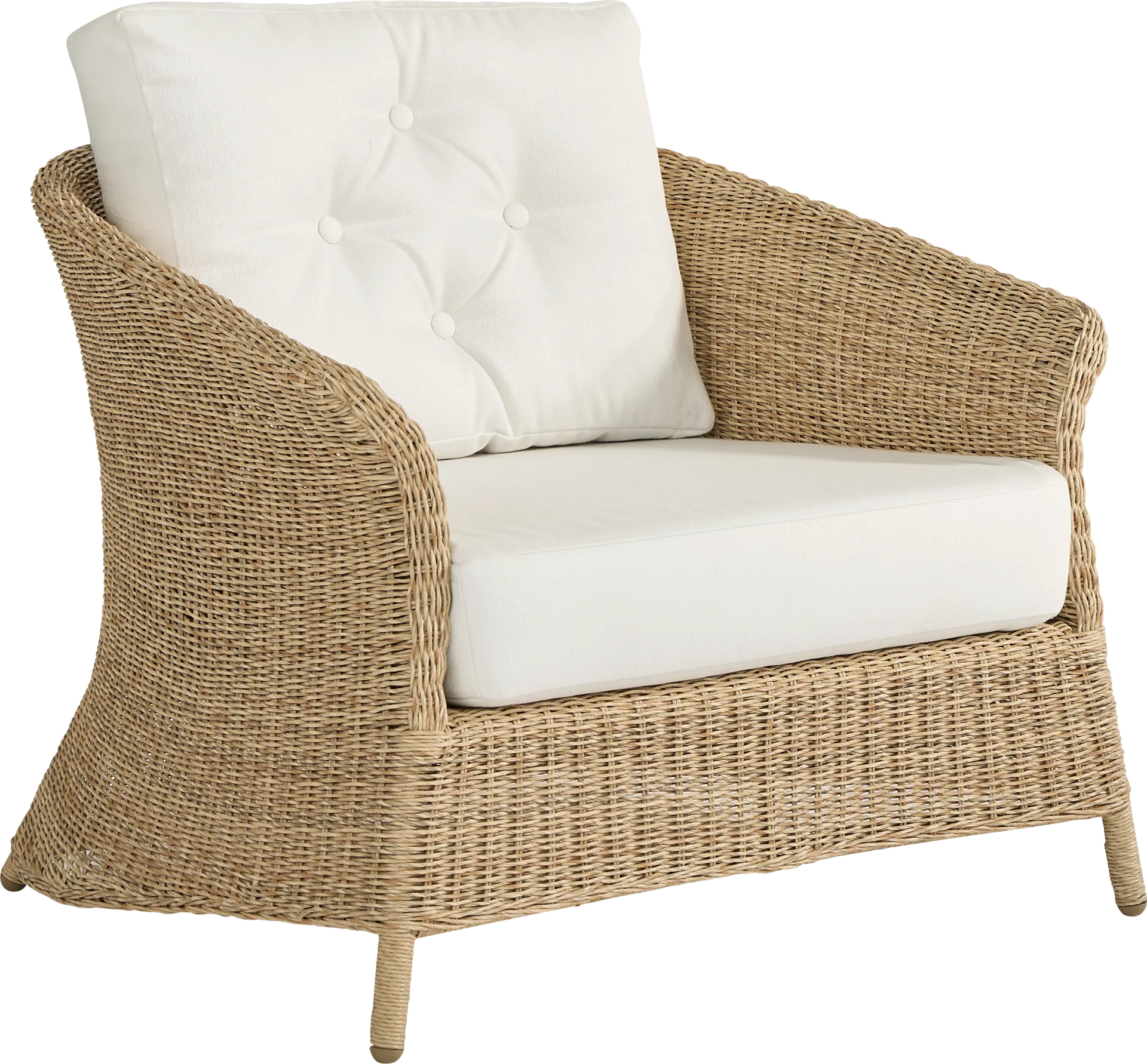 Sarina Bay Natural 3 Pc Outdoor Seating Set - Image 4