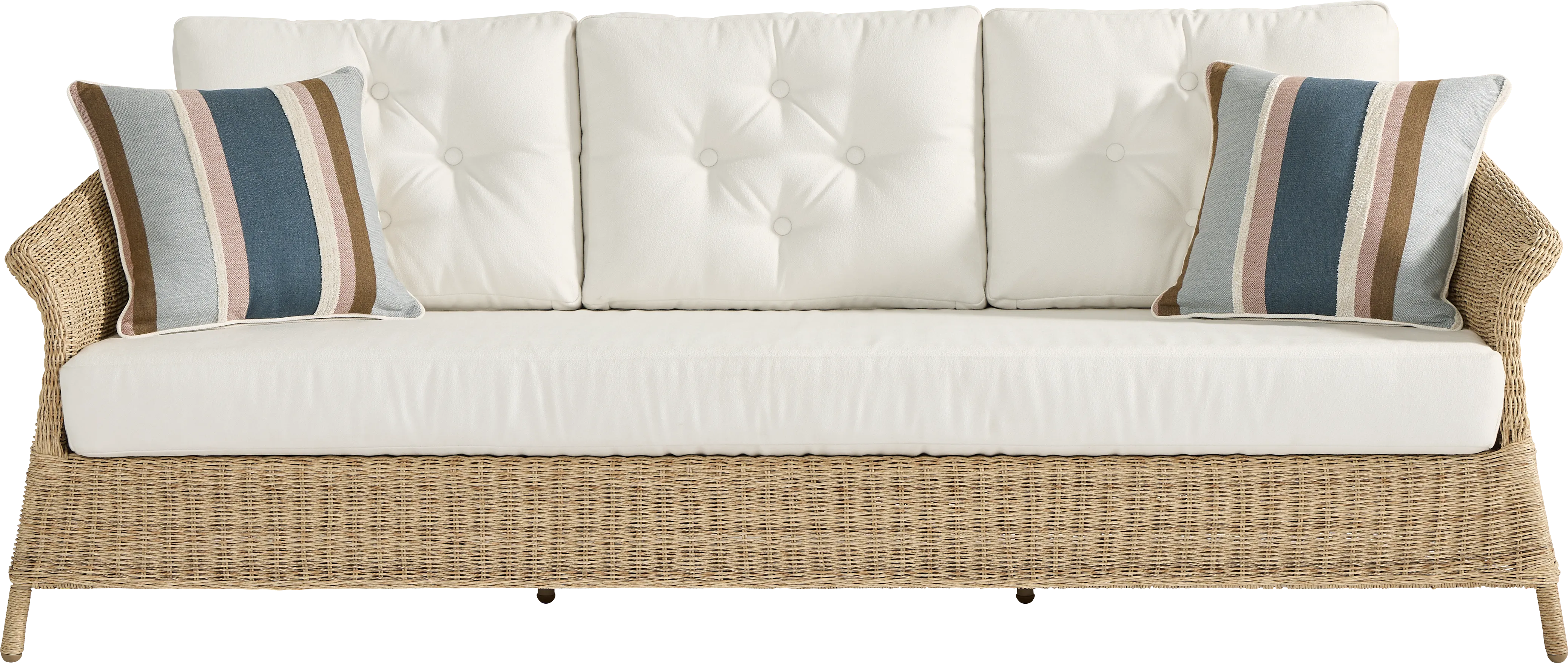 Sarina Bay Natural 3 Pc Outdoor Seating Set - Thumbnail - Image 2